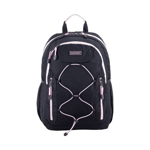 Eastsport Unisex Axis Sport 18.5" Bungee Backpack, Nine Iron