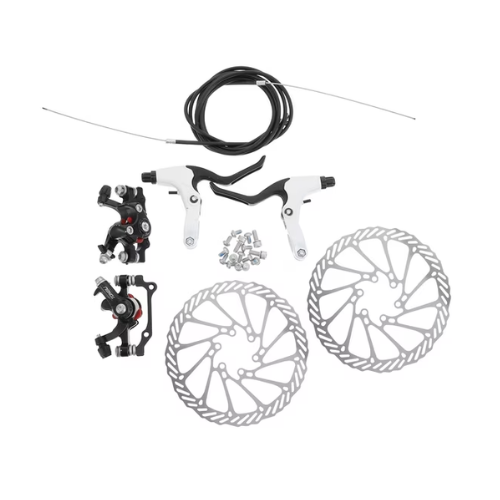 Disc Brake Mechanical Brakes Hydraulic for Mountain Bikes Black