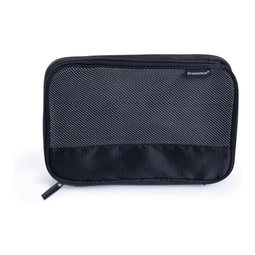 Brookstone Travel 3 Piece Mesh Expandable Packing Cube Set for Travel Accessories