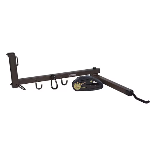 HME Strap-On Bow Hanger Steel Brown