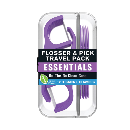 Reach Flossers and Floss Picks Travel Pack, 12 Mint Flossers, 10 Floss Picks