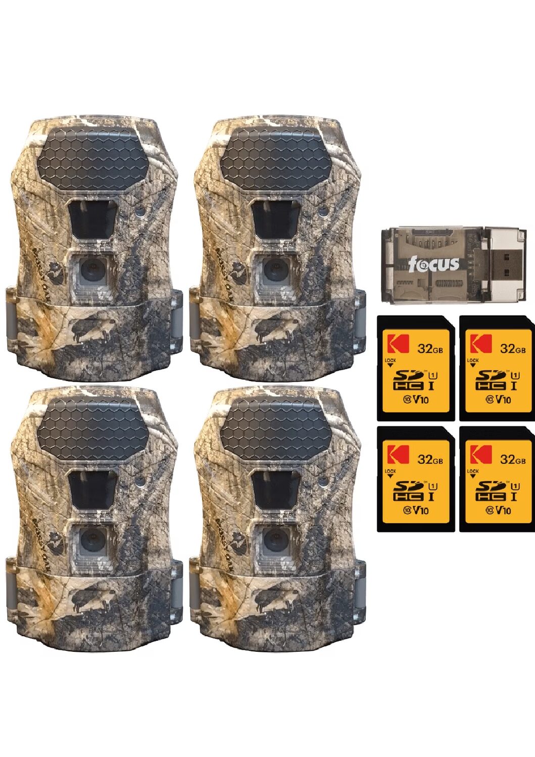 Wildgame Innovations Terra Extreme 14 Megapixel IR Trail Camera (4-Pack) Bundle