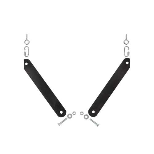 EZ Aim Gong Shooting Target Hanging Kit, Rubber Strap, 8"L, 1.4 lb, Black