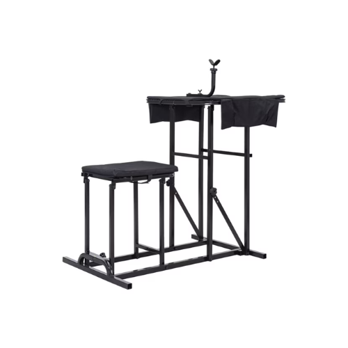 YYAo Foldable Shooting Bench with Adjustable Height Table