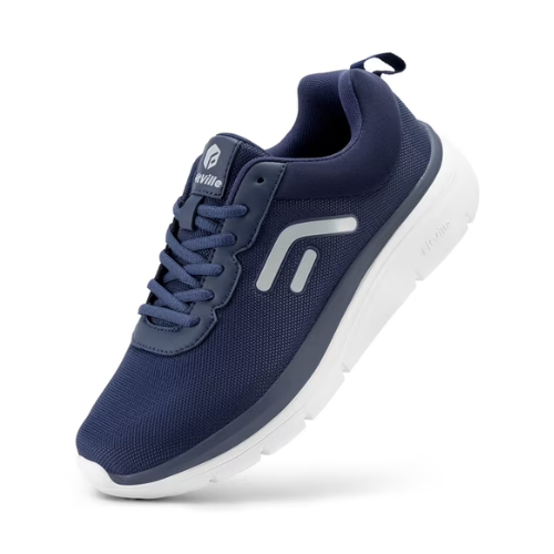 FitVille Mens Walking Shoes Wide Width Lightweight Men’s Wide Athletic Sneakers