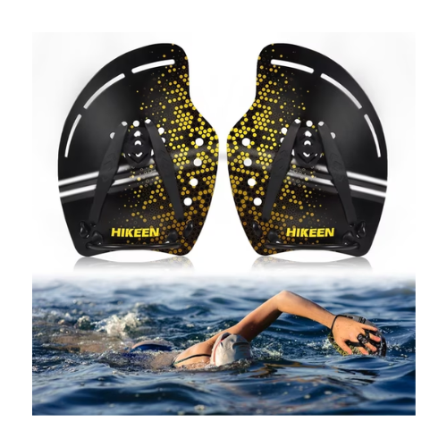 Curved Swim Hand Paddles,Upper Body Strength Swim Training Power Paddles