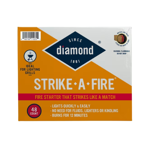 Diamond™ Strike-A-Fire Firestarter, 48 CountDiamond™ Strike-A-Fire Firestarter, 48 Count